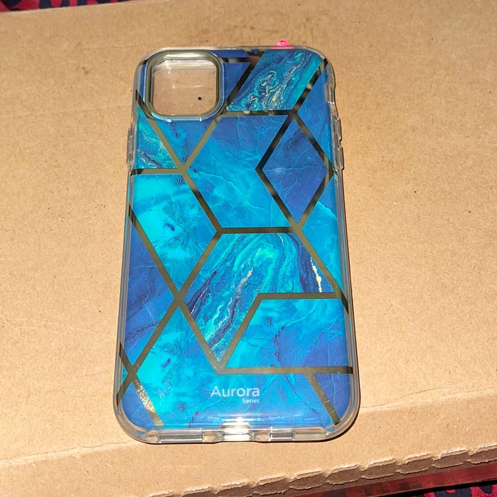 Aurora series iPhone XS Max case ocean